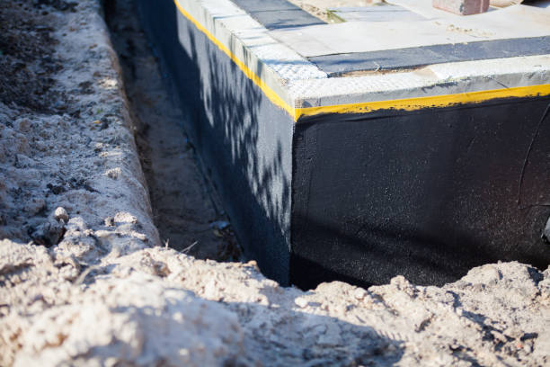 Professional Wet Basement Repair technician working in Fruitport, MI